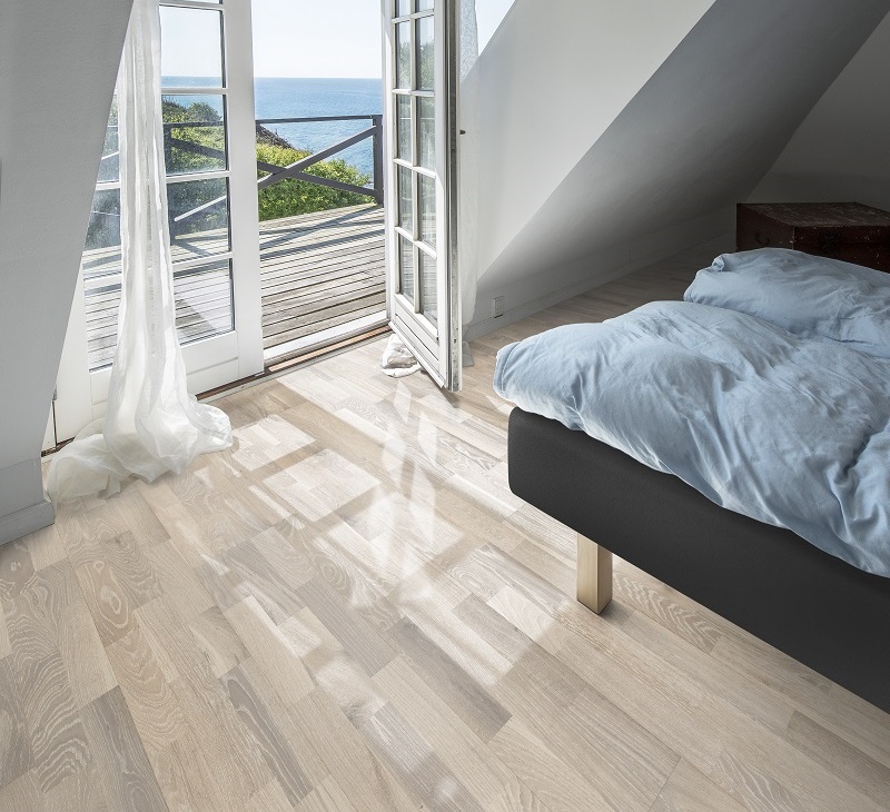 蘑菇视频免费看成人网站Kahrs环保地板，为你打造魅力新居 三拼白色橡木Oak Pale