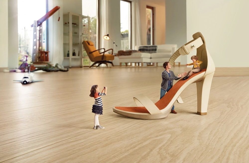 父亲的“地板哲学”，满满“地”爱 图片2